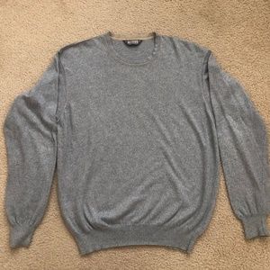 Italian Men's sweater cotton, silk, cashmere